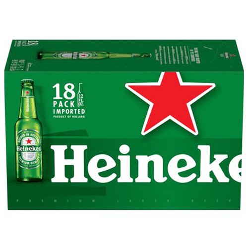 Heineken, Bottles (Pack of 18)