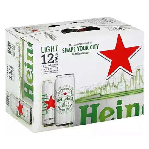 Heineken Light, Cans (Pack of 12)