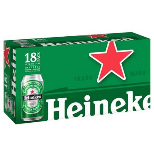 Heineken, Cans (Pack of 18) - Foodland