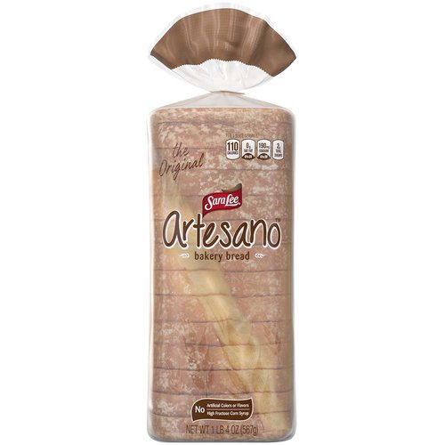 Sara Lee Artesano Bread, White