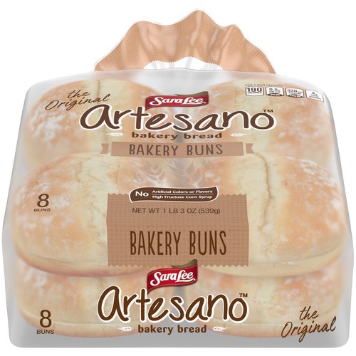 Sara Lee Artesano Bakery Buns