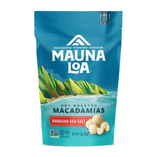 Mauna Loa Hawaiian Sea Salt Macadamia Nuts