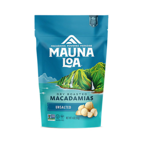 Mauna Loa Unsalted Macadamia Nuts