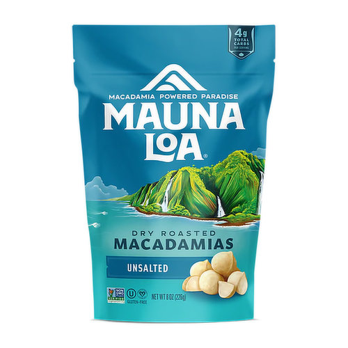 Mauna Loa Unsalted Macadamia Nuts