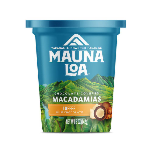 Mauna Loa Macadamias, Milk Chocolate Toffee