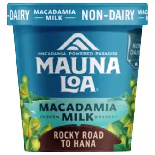 Mauna Loa Macadamia Milk Non-Dairy Ice Cream, Rocky Road To Hana