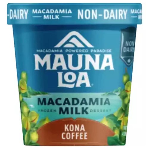 Mauna Loa Macadamia Milk Non-Dairy Ice Cream, Kona Coffee