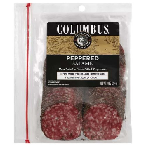 Columbus Peppered Salame