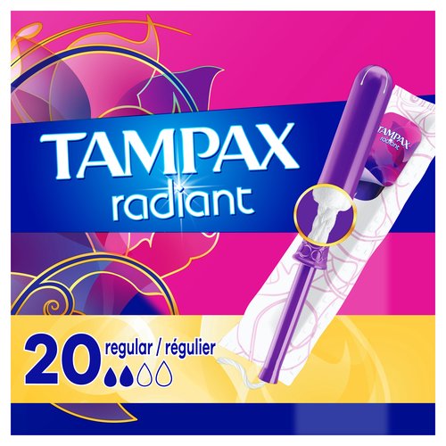 Tampax Tampons Regular Absorbency, Unscented - Foodland