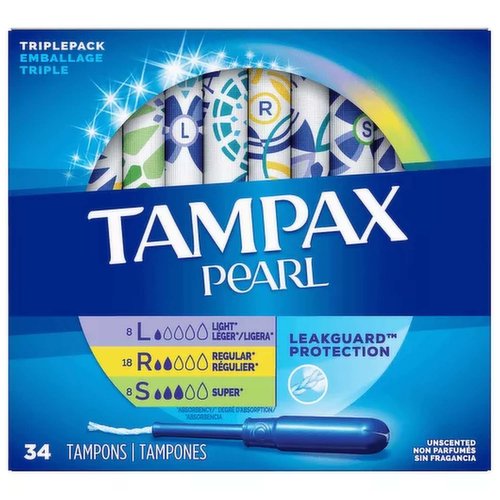 Tampax Pearl Multi Pk Unscntd