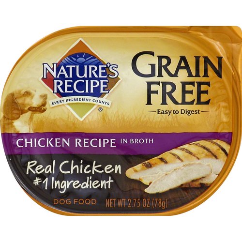 Nature Recipe Dog Food, Chicken In Broth