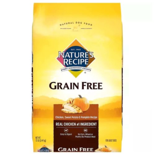 Nature's Recipe Chichen Grain Free Dry Dog