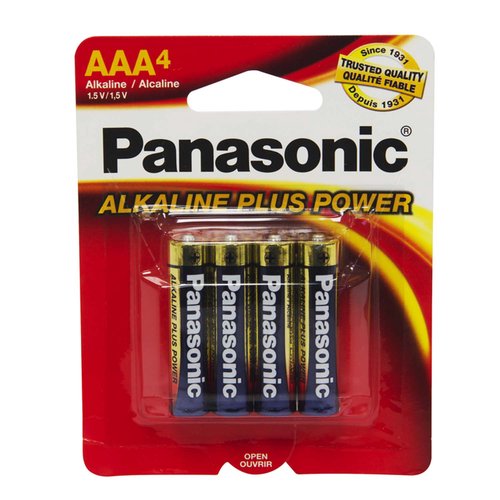 Panasonic Alkaline Plus Power Battery, AAA