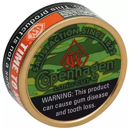 Copenhagen Long Cut Wintergreen Tobacco, Smokeless