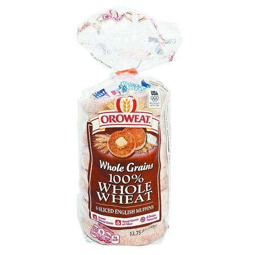 Oroweat Whole Wheat English Muffins