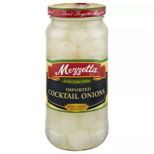 Mezzetta Cocktail Onions, Imported