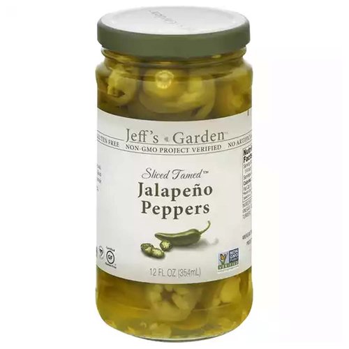 Jeff's Sliced Tamed Jalapeno Peppers