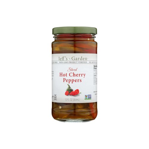 Jeffs Slcd Hot Cherry Peppers