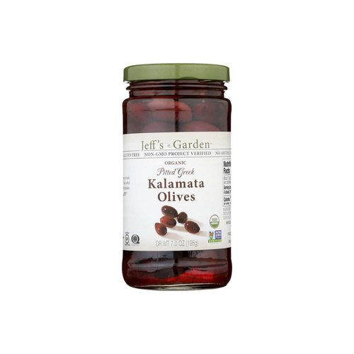 Jeff's Organic Pitted Greek Kalamata Olives