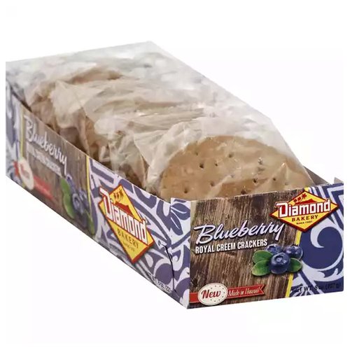 Diamond Bakery Royal Creem Crackers, Blueberry