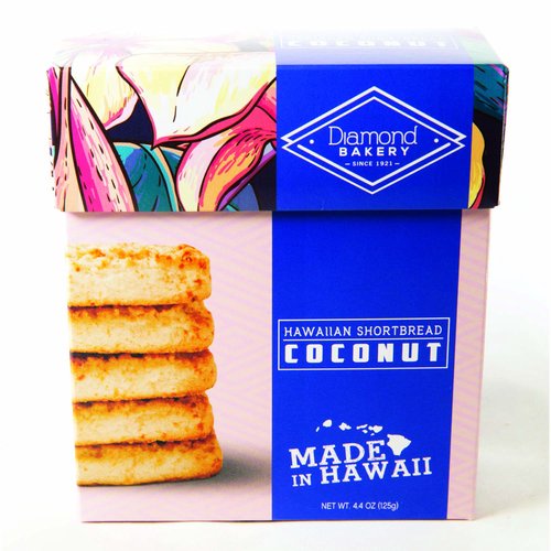 Diamond Bakery Hawaiian Shortbread Cookies, Coconut