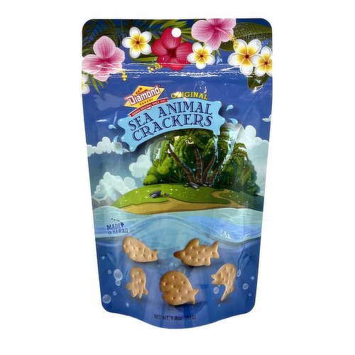 Diamond Bakery Sea Animal Crackers, Original