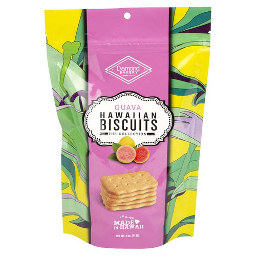 Diamond Bakery Hawaiian Biscuits, Guava