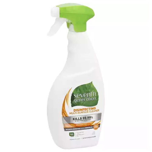 Seventh Generation Multi-Surface Cleaner, Lemongrass