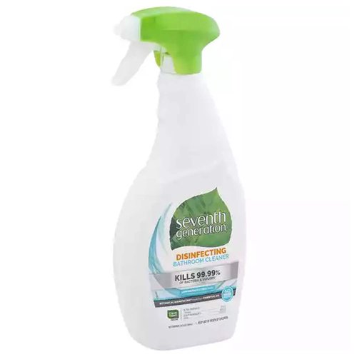 Seventh Generation Disinfecting Bathroom Cleaner, Lemongrass Citrus