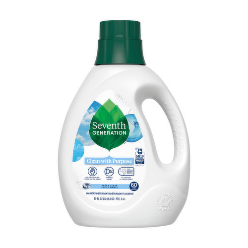 Seventh Generation Laundry Detergent Free and Clear