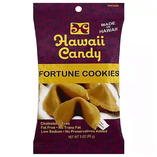 Hawaii Candy Fortune Cookies