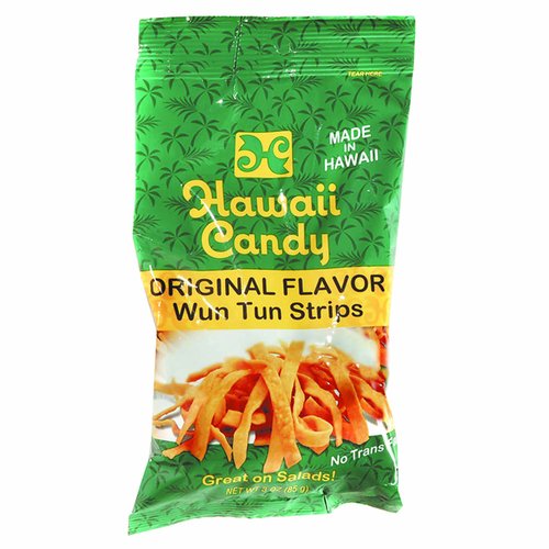 Hawaii Candy Original Flavor Wun Tun Strips