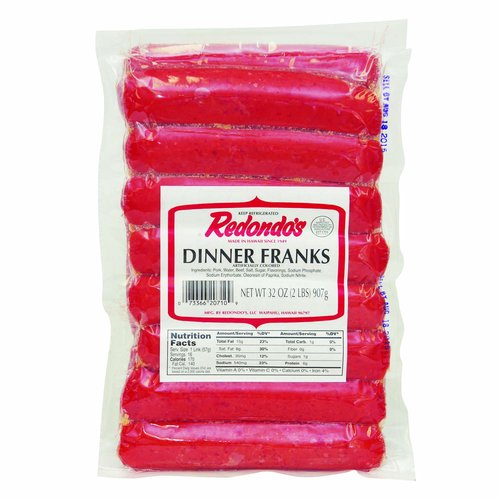 Redondo's Dinner Franks
