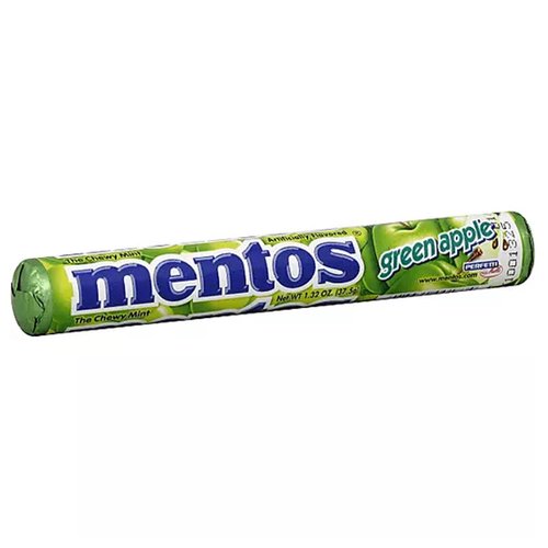 Mentos Chewy Mints, Green Apple