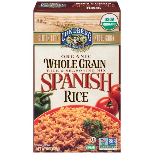 Lundberg Organic Spanish Rice, Whole Grain