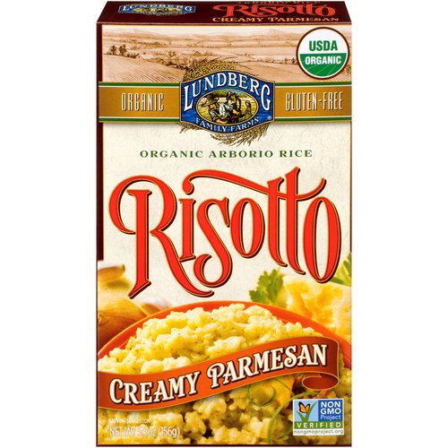 Lundberg Family Farms Organic Arborio Rice Creamy Parmesan Risotto