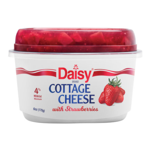 Daisy Cottage Cheese with Strawberries