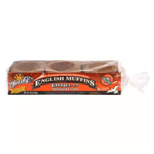 Food For Life Ezekiel 4:9 English Muffins