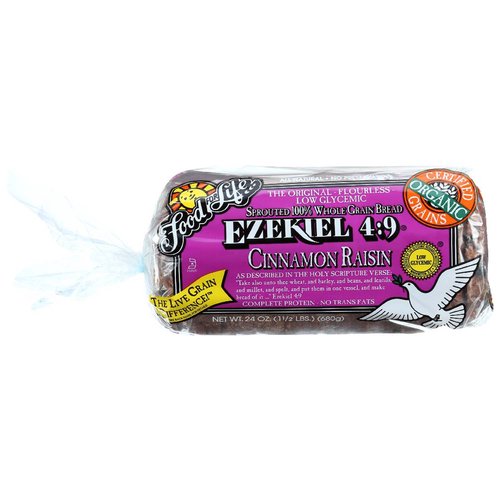 Food For Life Ezekiel Cinnamon Raisin Bread