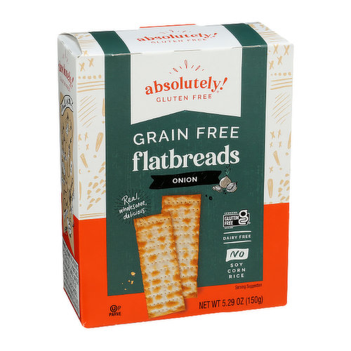 Absolutely Grain Free Flatbread Onion