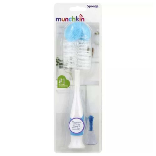 Munchkin Bottle Sponge with Brush