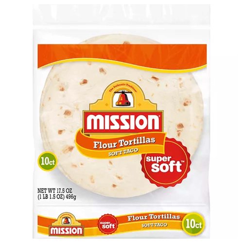 Mission Flour Tortilla, Medium