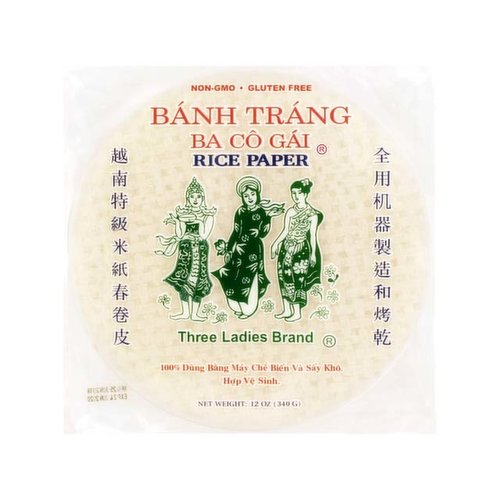 Get Three Ladies Rice Paper 16cm Delivered