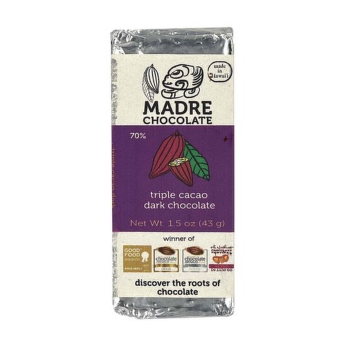 Madre Triple Cacao Dark Chocolate