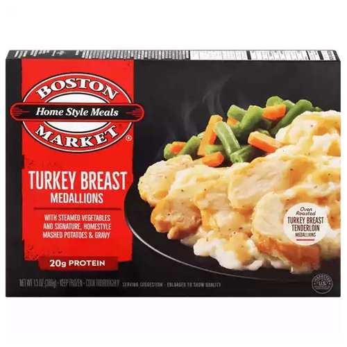 Boston Market Meals, Turkey Breast Medallions