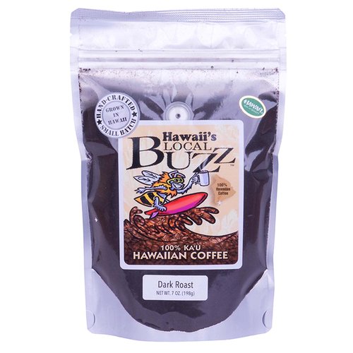 Hawaii's Local Buzz Coffee, Ground Dark Roast