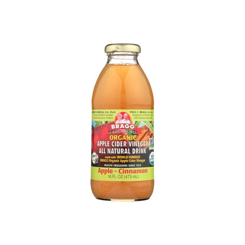 Bragg Organic Apple Cider Vinegar, Apple-Cinnamon