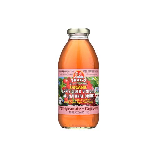 Bragg Organic Apple Cider Vinegar Drink, Pomegranate-Goji