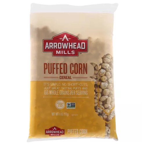 Arrowhead Mills Puffed Corn Cereal