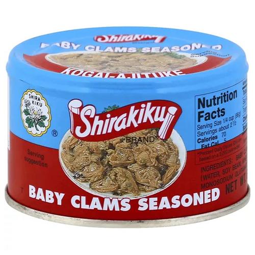 Shirakiku Seasoned Baby Clams